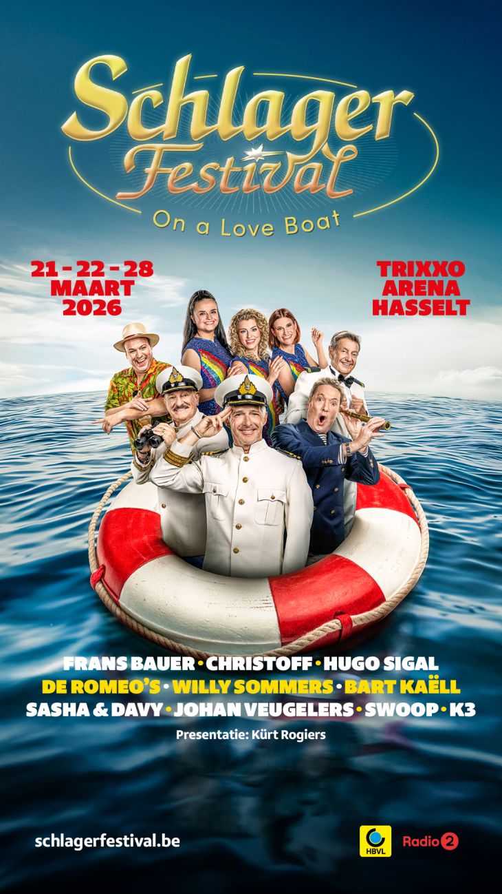 K3 van de partij op Het Schlagerfestival 2026: De Romeo’s maken komst Hanne, Marthe en Julia bekend met viraal filmpje